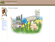 Tablet Screenshot of fungalguide.landcareresearch.co.nz