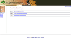 Desktop Screenshot of faunaseries.landcareresearch.co.nz