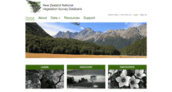 Desktop Screenshot of nvs.landcareresearch.co.nz