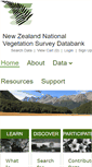 Mobile Screenshot of nvs.landcareresearch.co.nz